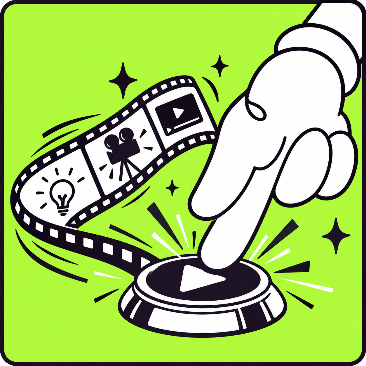 إيد تضغط زر التشغيل لتبدأ رحلة صناعة الأفلام
